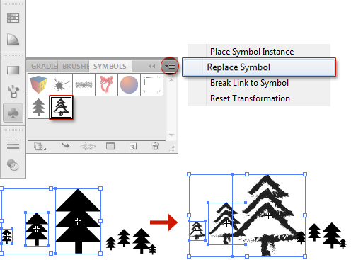 tutorials, adobe illustrator tutorials, symbols in adobe illustrator, symbols panel, symbol libraries, symbol redefine, symbol replace, break link, symbol edit, adobe illustrator vector help, symbol replace, vector tutorials, learn adobe illustrator online, open symbol panel, open symbol library, Instances in adobe illustrator, what is a symbol, how to add graphic styles to symbols, how to add effects to symbols, symbol and instances, how to redefine a symbol